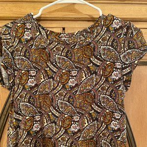 Juniors AEO Soft & Sexy Paisley Tee